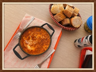 Acılı Menemen görseli