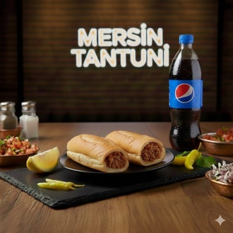 2'Li Tavuk Tantuni Dürüm Menü + 1 Litre Pepsi görseli