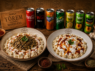 Köz Patlıcanlı & Klasik Mantı Menü görseli