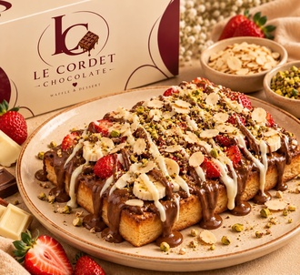 Le Cordet Çikolata Şöleni Waffle görseli
