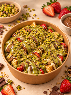 Le Cordet Antep Fıstığı Çikolatalı X Large Bowl Waffle görseli
