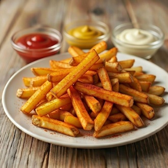 Baharatlı Patates Kızartması görseli