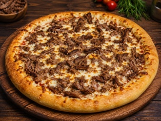 Kavurmalı Pizza (Orta Boy) görseli