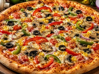 Orta Boy Sebzeli Pizza görseli