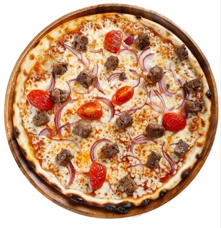 Kavurmalı Pizza (3-4 Kişilik) görseli