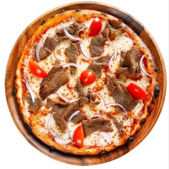 Dönerli Pizza (2-3 Kişilik) görseli