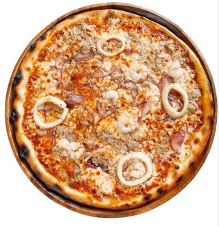 Fish Mix Pizza (1-2 Kişilik) görseli