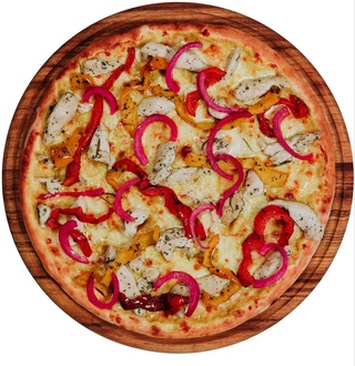 Chicken Curry Pizza (2-3 Kişilik) görseli