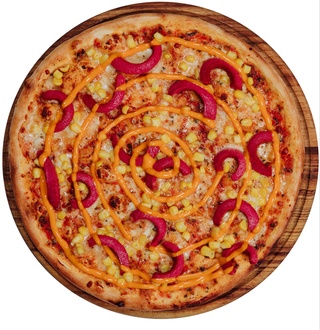 Sosisli Pizza (3-4 Kişilik) görseli