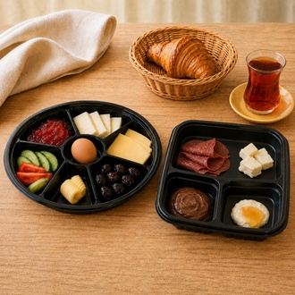Kruvasanlı Kahvaltı Tabağı (Tek Kişilik) görseli