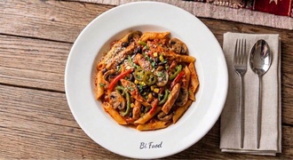 Meksika Soslu Penne görseli