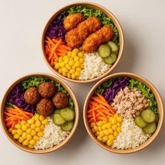 Tavuk Kroket Bowl görseli