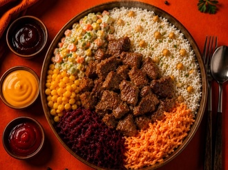 Kavurmalı Pilav Bowl görseli