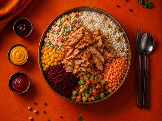 Tavuk Döner Bowl Pilav görseli