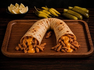 Cheddarlı Tavuk Tantuni Dürüm görseli