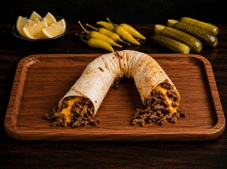 Cheddarlı Et Tantuni Dürüm görseli