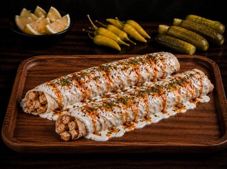Yoğurtlu Tavuk Tantuni (Çift Dürüm) görseli