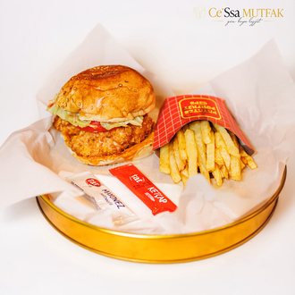 Çıtır Tavuk Burger görseli