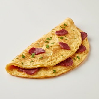 Sucuklu Omlet görseli