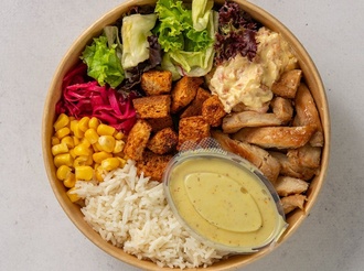 Taze Chicken Bowl (515 G) görseli