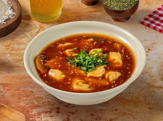 Asya Usulü Acılı Mantı Çorbası (300 G) görseli