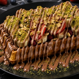 Çikolatalı Waffle görseli