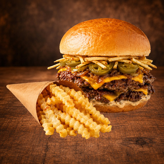 Jalapeno Smash Burger & Patates Kızartması görseli