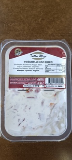 Yoğurtlu Köz Biber görseli