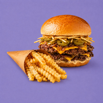 Jalapeno Smash Burger & Patates Kızartması görseli