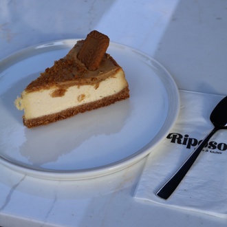 Lotuslu Cheesecake görseli