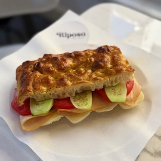 Kaşarlı Focaccia Sandviç görseli