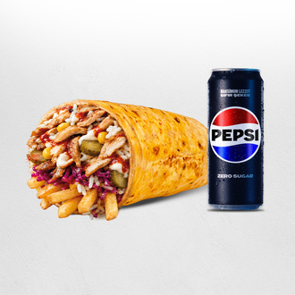 Pepsi May Burrito Pilavlı Menü görseli