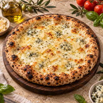 Dört Peynirli İtalyan Pizza 24 Cm görseli