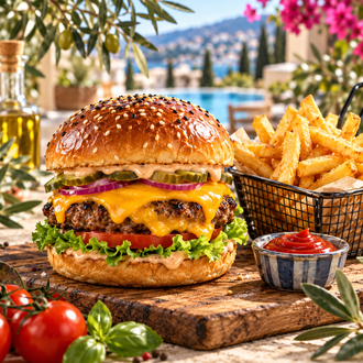 Cheeseburger görseli