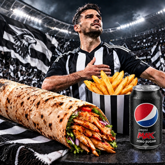 Bjk Tavuk Döner Menü görseli