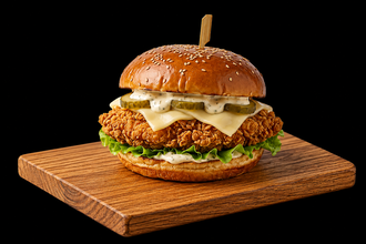 Crispy Chicken Sandy Burger görseli