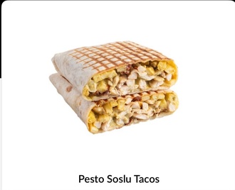 Pesto Soslu Tacos görseli