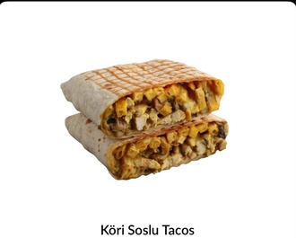 Köri Soslu Tacos görseli