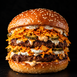 Double Doritos Burger görseli