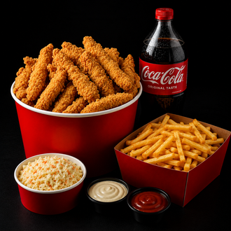 Chicken Fingers Kova Menü 30’Lu (4 Kişilik) görseli