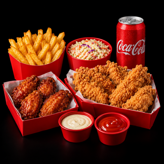 Çıtır Tavuk & Naturel Wings Menü görseli