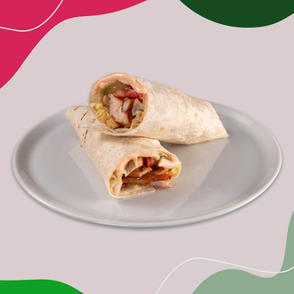 Izgara Tavuk (90 Gr), Patates Kızartması, Marul, Domates, Turşu, Sriracha Sos (~670 Kcal) görseli