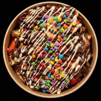 Beyaz Waffle Bowl görseli