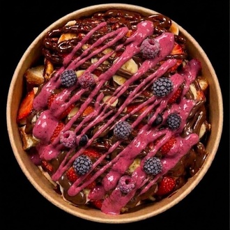 Orman Meyveli Waffle Bowl görseli