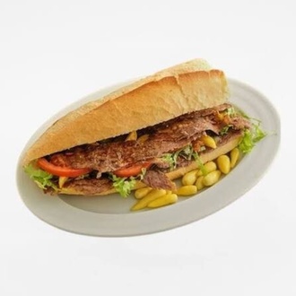 Büyük Yarım Ekmek Döner görseli