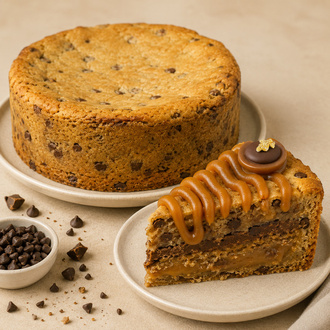 Crunchy Caramel Wholecake (10 Kişilik) görseli