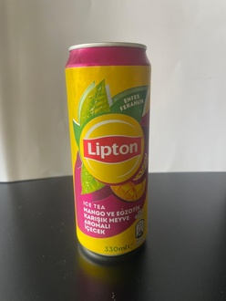 Lipton Ice Tea Mango Ve Egzotik Meyve Aromalı 330 Ml Teneke Kutu görseli
