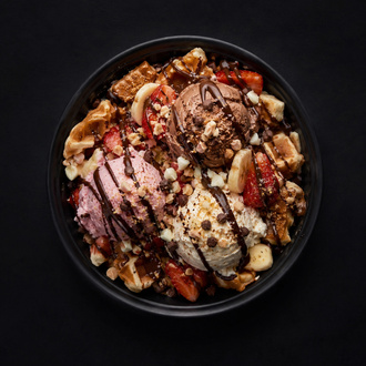 Dondurmalı Waffle (3 Top) İsteğe Bağlı görseli