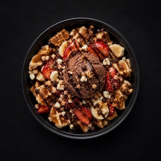 Dondurmalı Waffle (1 Top) İsteğe Bağlı görseli