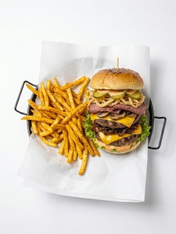 Garaj Burger Menü görseli